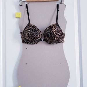 La Senza Leopard Lace Bra - Size 34B
